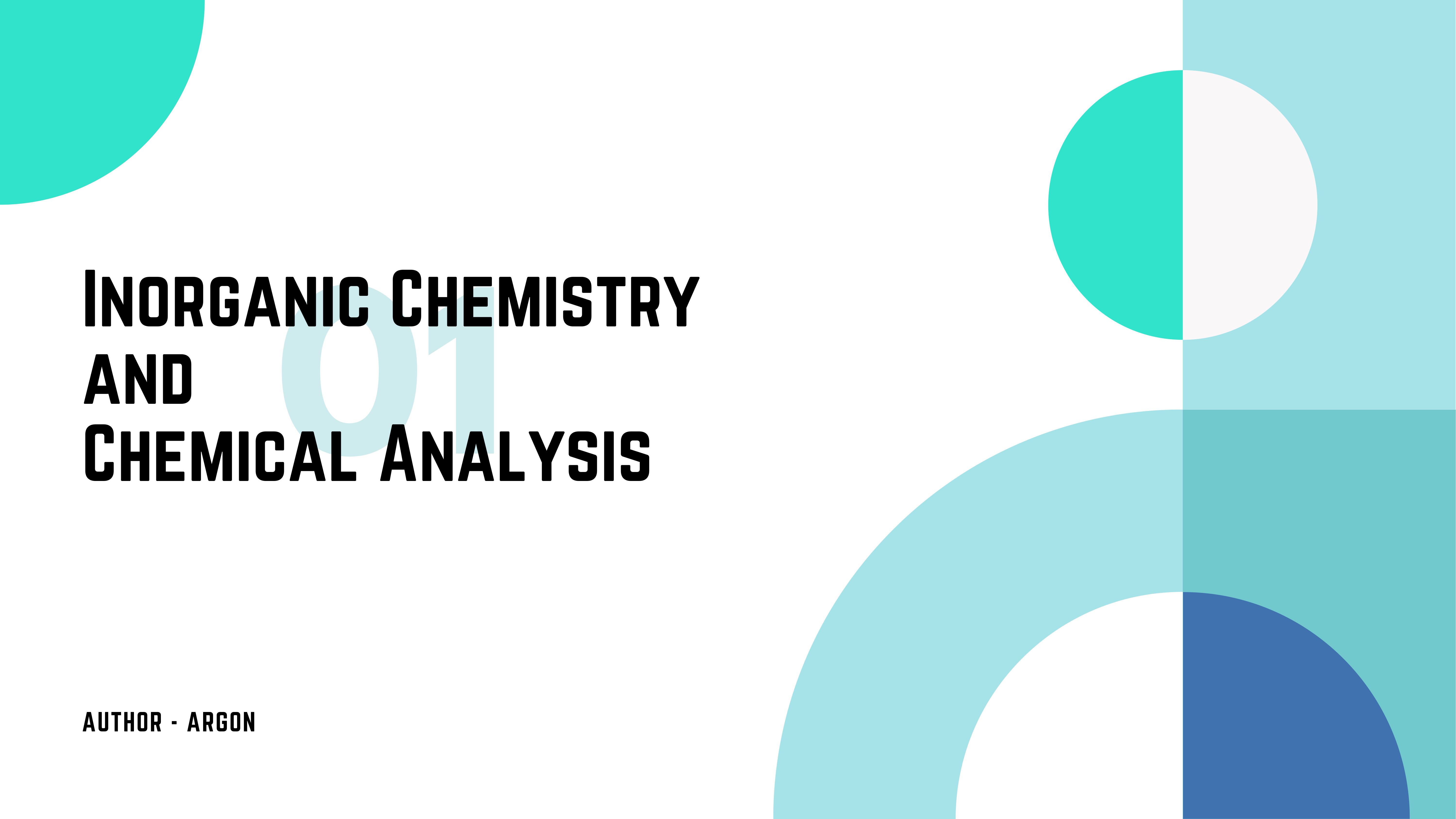 《无机化学与化学分析》章末总结2