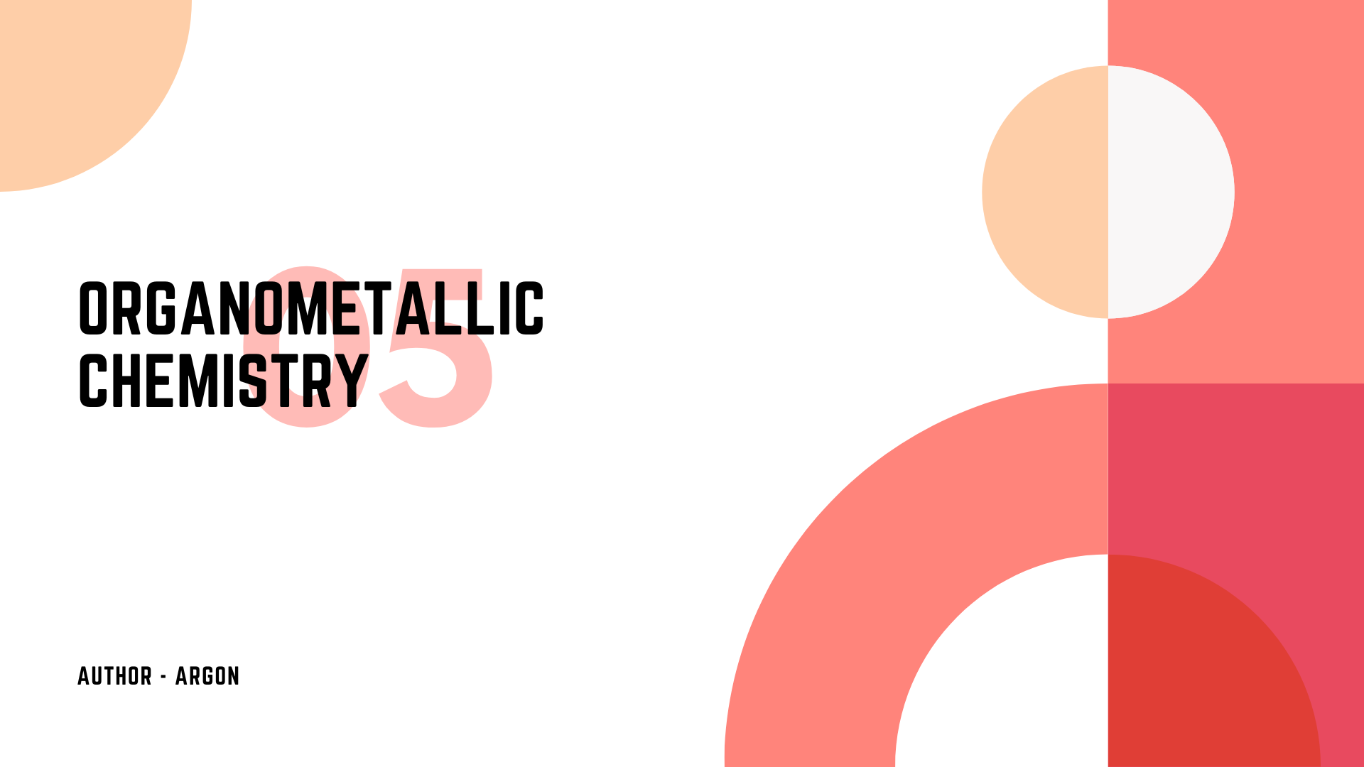 《Organometallic Chemistry》章末总结2