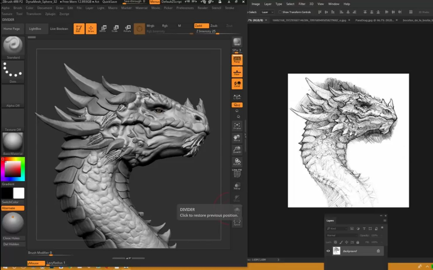 图片[1]-数字雕刻软件 Pixologic ZBrush® v2026.0 领先的数字雕刻和绘图-大海资源库