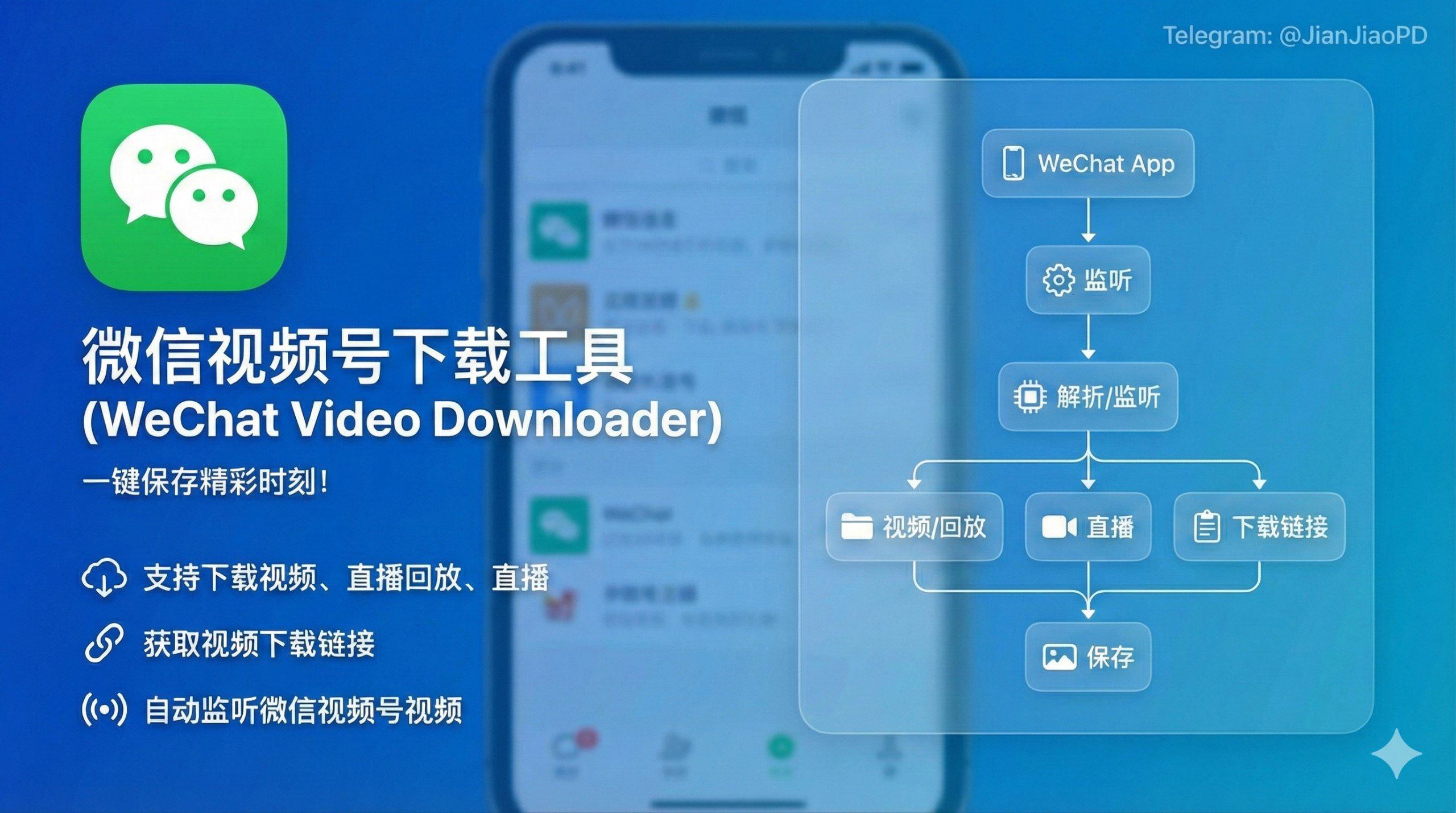 图片[1]-微信视频号下载工具 v2.6「支持直播回放、视频号视频」-大海资源库