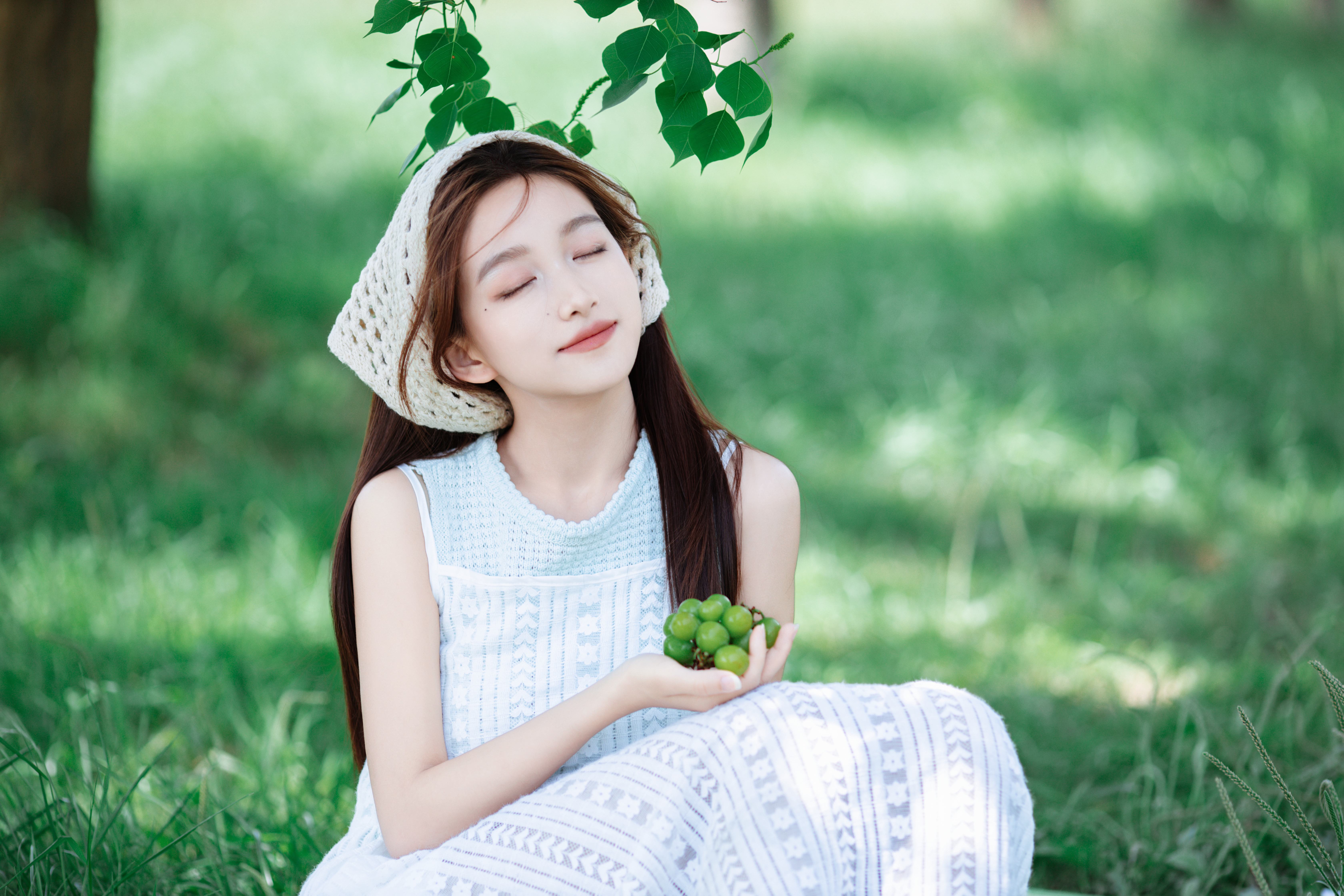 每日提升审美唯美写真——阴天情绪、夏日田园少女插图3